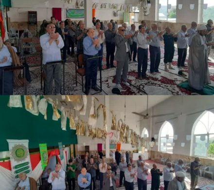 🕋 اقامه باشکوه نماز عید سعید قربان در شهر قاهان 🕋