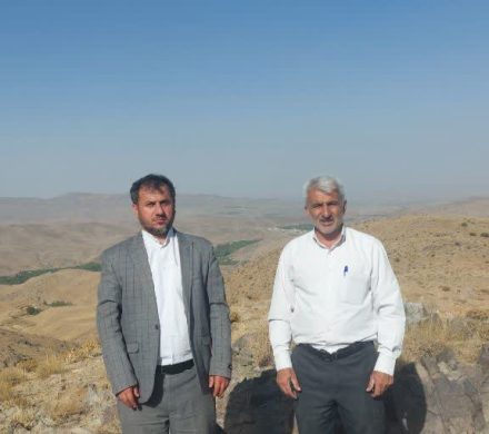 بازدید رئیس دادگستری شهرستان جعفرآباد و شهردار قاهان از چشمه بید خراط و بررسی وضعیت تأمین آب شرب شهر