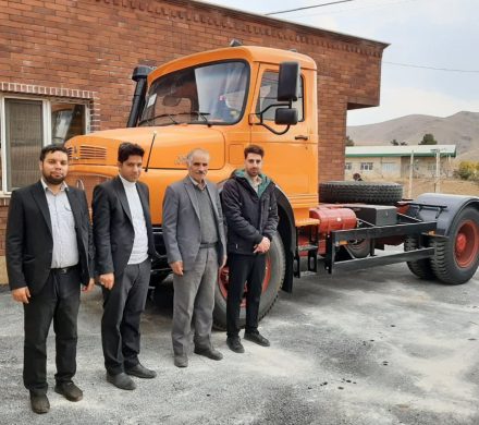 تحویل شاسی ده‌تن بنز کمپرسی جدید به ناوگان خدمات شهری شهرداری قاهان