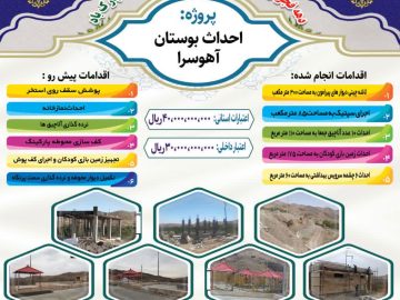 پروژه های به اتمام رسیده شهرداری قاهان در سال ۱۴۰۴