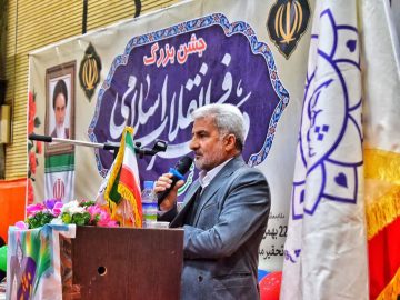 جشن پیروزی انقلاب اسلامی ایران در شهر قاهان برگزار شد